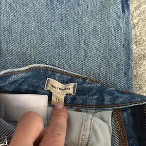 Madewell '90s Straight Leg Blue Jeans